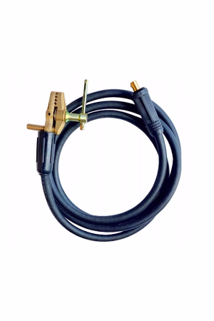 CABLE DE MASSE 5 METRES 70MM² AVEC CONNECTEUR MALE ET PINCE DE MASSE KEMPPI 6184711